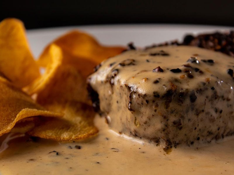 Steak au Poivre